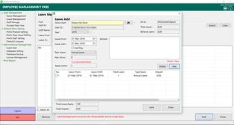 Image 0 for Employee Management FREE …