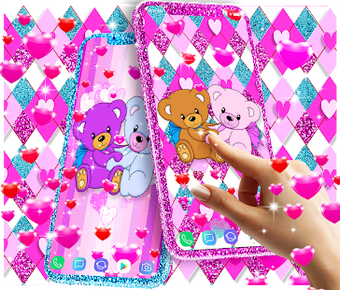 Image 2 for Teddy bear live wallpaper