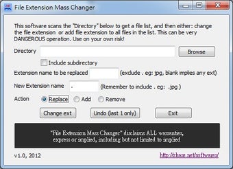 Image 0 for File Extension Mass Chang…
