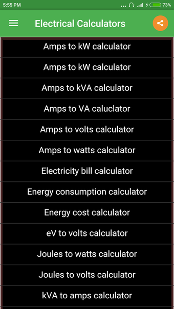Imagen 0 para Electrical Calculator