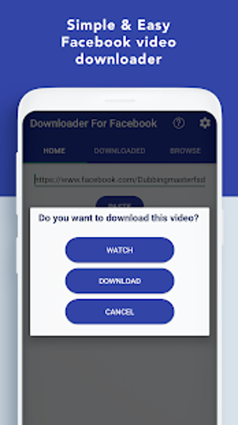 Image 1 for Downloader for Facebook -…