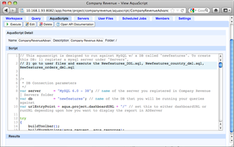 Image 0 for Aqua Data Server for Linu…