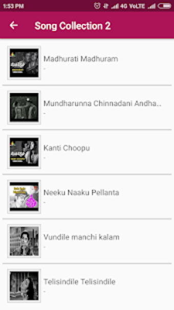 Image 0 for Telugu Old Songs Collecti…