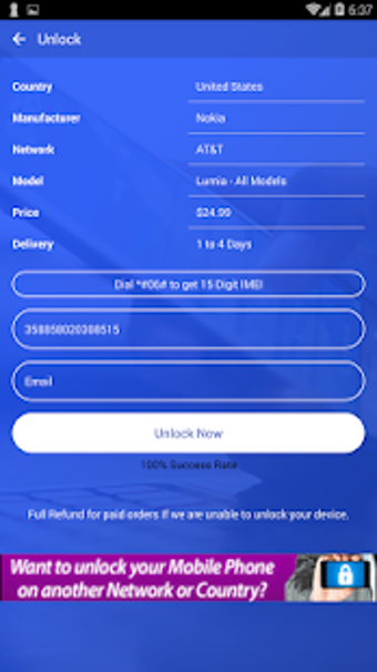 Image 1 for Free Unlock Nokia Mobile …