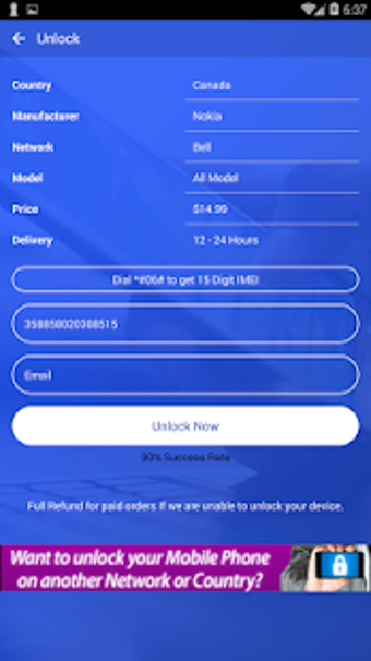 Image 1 for Free Unlock Nokia Mobile …
