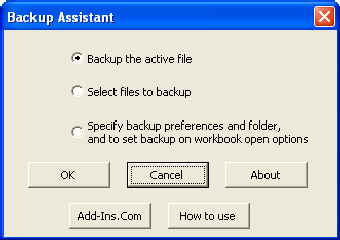 Image 0 for Backup Assistant