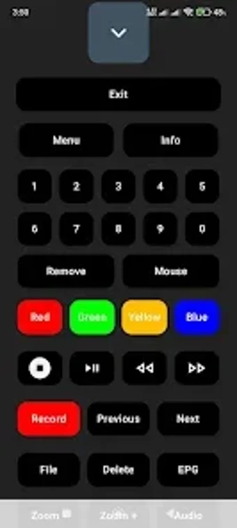 Image 0 for Onvo TV remote control