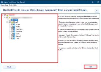 Image 0 for Aryson Email Eraser Tool