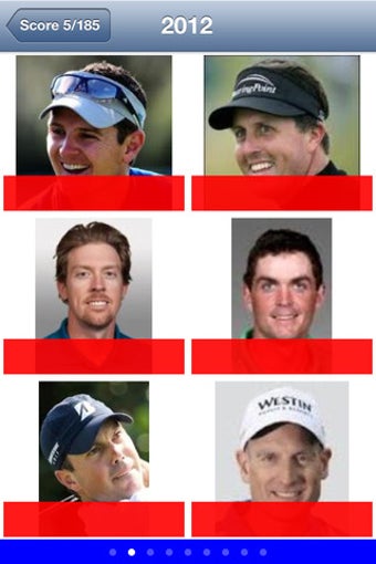 Image 0 for Golf Quiz - Golfer Faces …