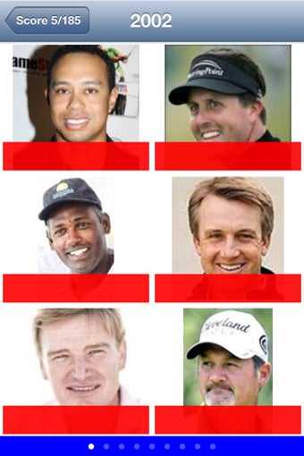 Image 3 for Golf Quiz - Golfer Faces …