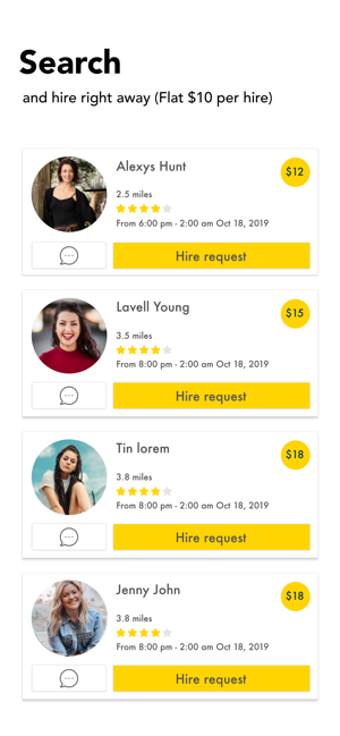 Image 1 for HourlyBee Hire - On Deman…