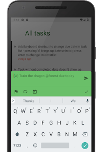 Image 2 for Todo.txt for Android - ta…