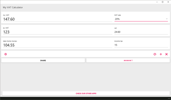 Image 1 for Tax and VAT Calculator fo…