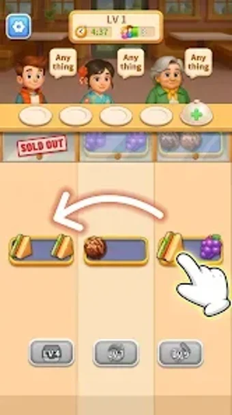 Image 0 for Sort Food Order: Match Pu…