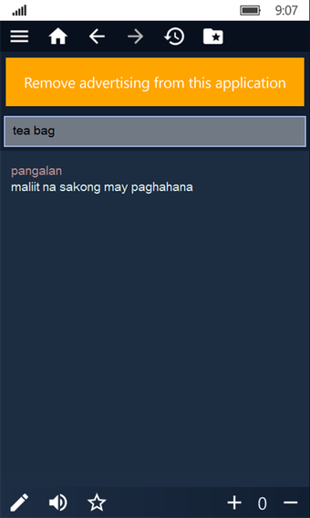 Image 1 for English Tagalog dictionar…