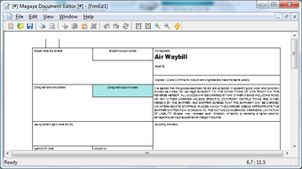 Imagen 0 para Magaya Document Editor