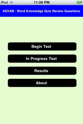 Image 0 for ASVAB (Word Knowledge) Qu…