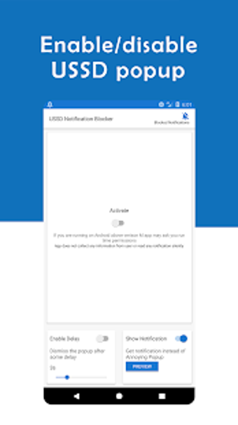 Image 0 for USSD Blocker -Blocks USSD…