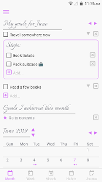 Image 1 for Laviolet Bullet Journal -…
