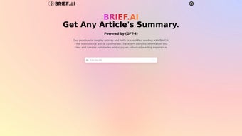 Image 0 for BriefAI