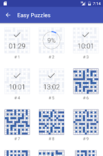 Imagen 2 para Codeword Puzzles (Crosswo…