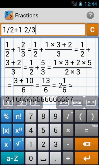 Image 1 for Fraction Calculator PRO/E…