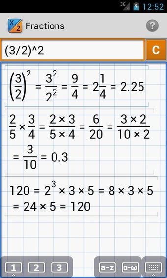 Image 2 for Fraction Calculator PRO/E…