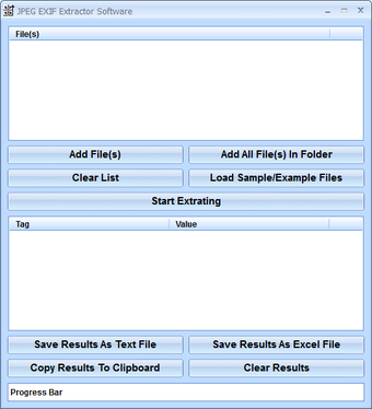 Image 0 for JPEG EXIF Extractor Softw…