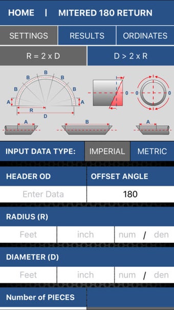 Image 0 for Miter Pipe Calculator