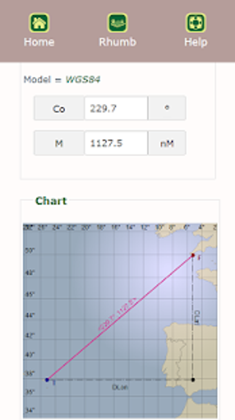 Image 1 for Navigation Calculator