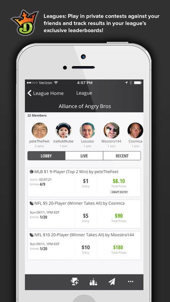 Image 0 for DraftKings: Daily Fantasy…