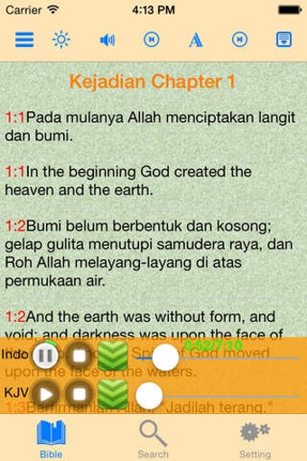 Imagen 0 para Alkitab Indonesian-Englis…