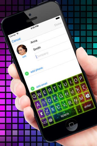 Imagen 0 para Glow Keyboard FREE - Cust…