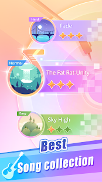 Imagen 1 para Magic Piano & Guitar Tile…