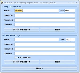 Image 0 for MS SQL Server PostgreSQL …