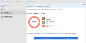 Imagen 5 para Mergix Duplicate Contacts…