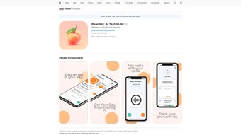 Imagen 0 para Peaches: AI To-Do List