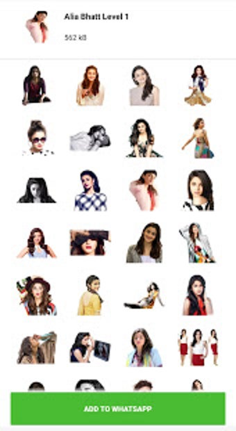 Image 2 for Alia Bhatt Stickers