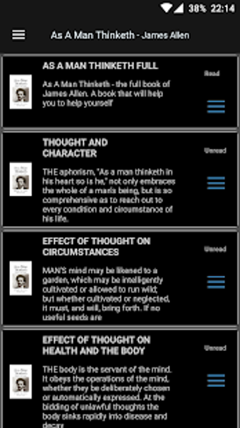 Image 0 for As A Man Thinketh - Night…
