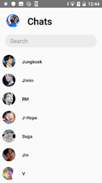 Image 0 for Bts Mesenger Prank