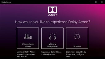 Imagen 0 para Dolby Access for Windows …