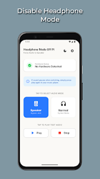 Imagen 0 para Headphone Mode Off PI: Sp…