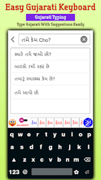 Imagen 3 para Easy Gujarati Typing Keyb…