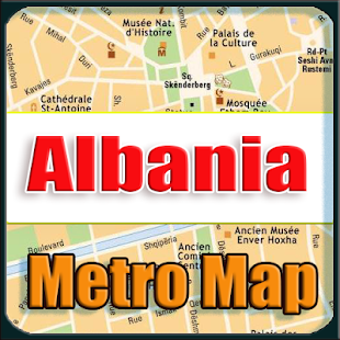 Imagen 2 para Albania Metro Map Offline