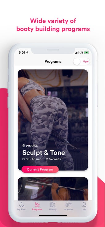 Image 1 for BootyMe  Butt Workout App