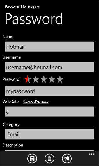 Imagen 1 para Password Manager for Wind…