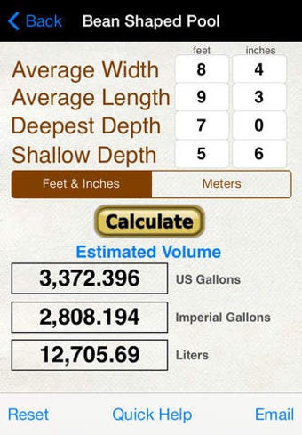 Imagen 0 para Pool Volume & Size