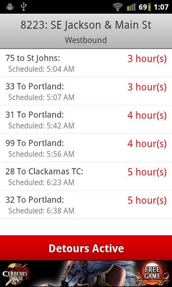Imagen 2 para TriMet Tracker Free