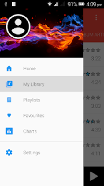 Image 3 for Blaze Music Player