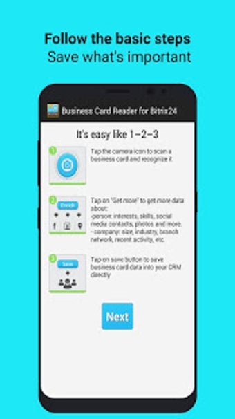 Imagen 3 para Business Card Reader for …